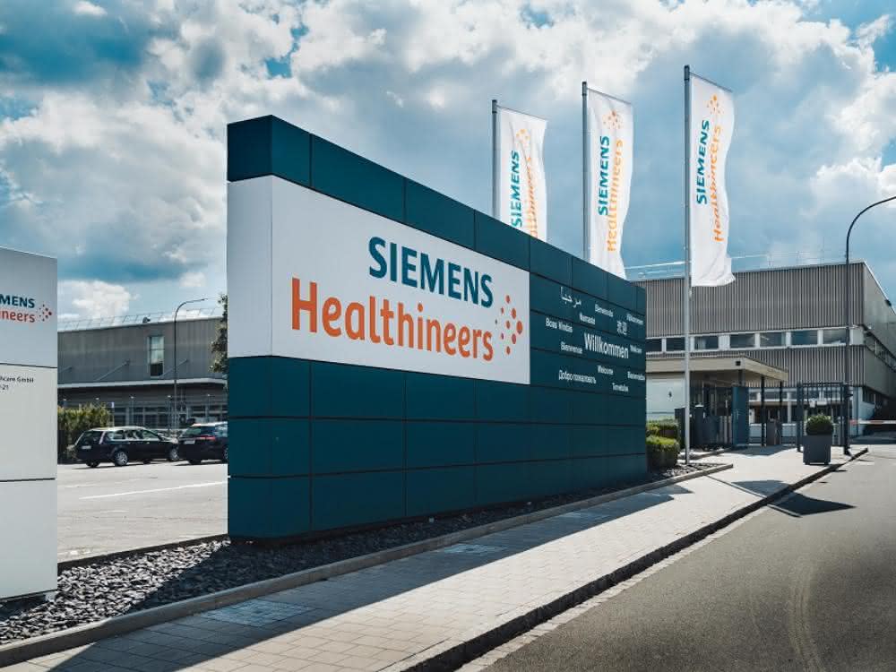 Firmengelände und Außenansicht/Gebäude von Siemens Healthineers