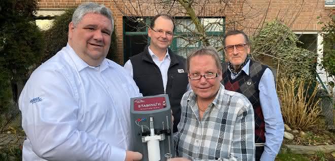 Dr. Daniel Hagmeyer, Margret Boeck, Markus Pauli und Dr. Hanno Wachernig