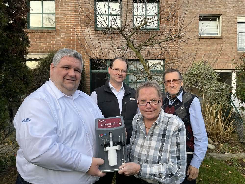 Dr. Daniel Hagmeyer, Margret Boeck, Markus Pauli und Dr. Hanno Wachernig