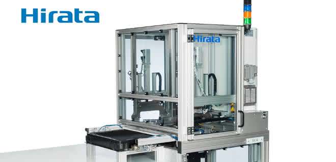 Display: New development CAST palletizer: slim design and mobile use