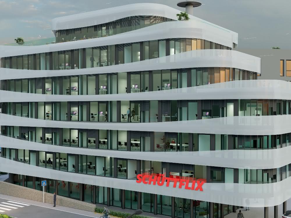 Pünklich zum Baustart: Neuer Mieter für Schüttflix-Tower