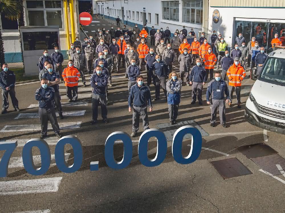 Iveco feiert: 700.000ster in Valladolid produzierter Daily