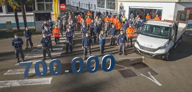Iveco feiert: 700.000ster in Valladolid produzierter Daily Iveco feiert: 700.000ster in Valladolid produzierter Daily