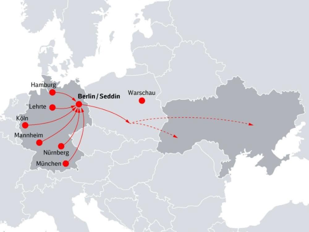 Deutsche Bahn launches rail bridge for aid supplies to Ukraine