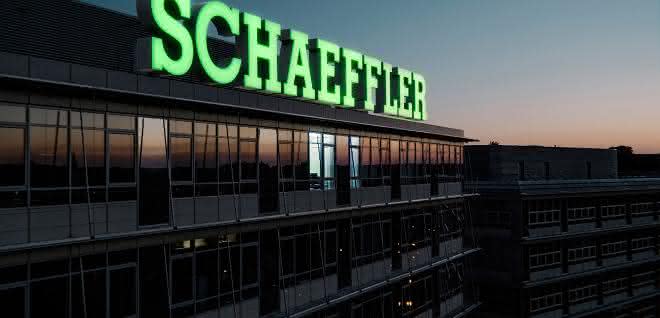 Schaeffler Firmenzentrale Schaeffler Firmenzentrale bei Nacht