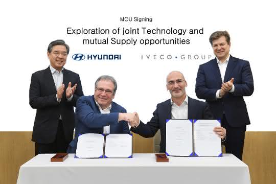 Iveco Group and Hyundai Motor Company want to work together