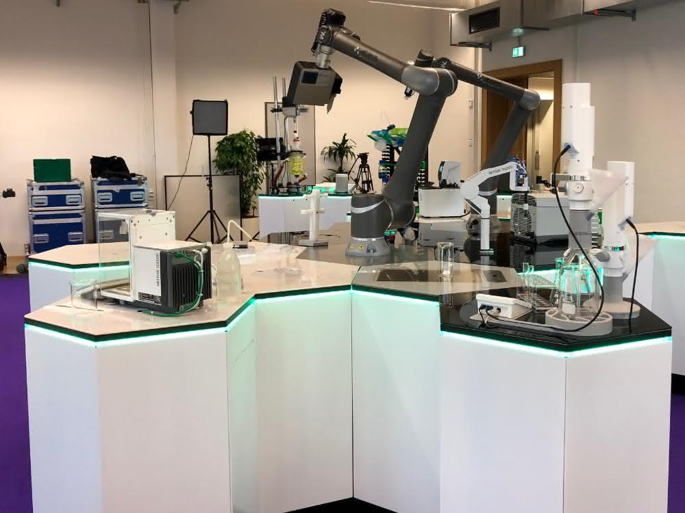 wabenförmige Module des Laborsystems "iHex"
