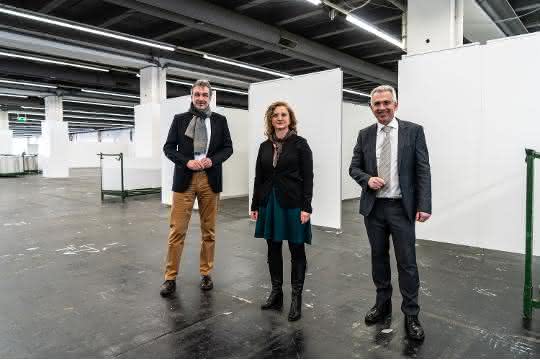 Messe Frankfurt becomes emergency accommodation