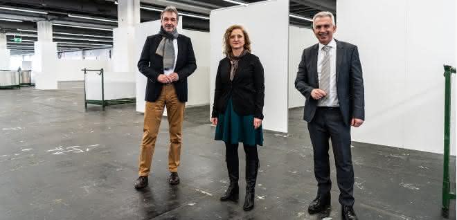 Messe Frankfurt becomes emergency accommodation