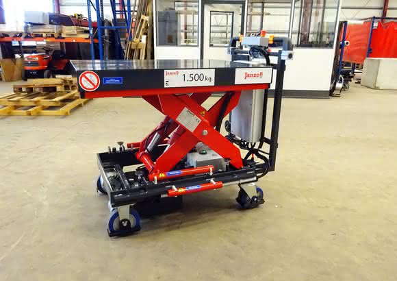 Production logistics: Moving heavy loads easily