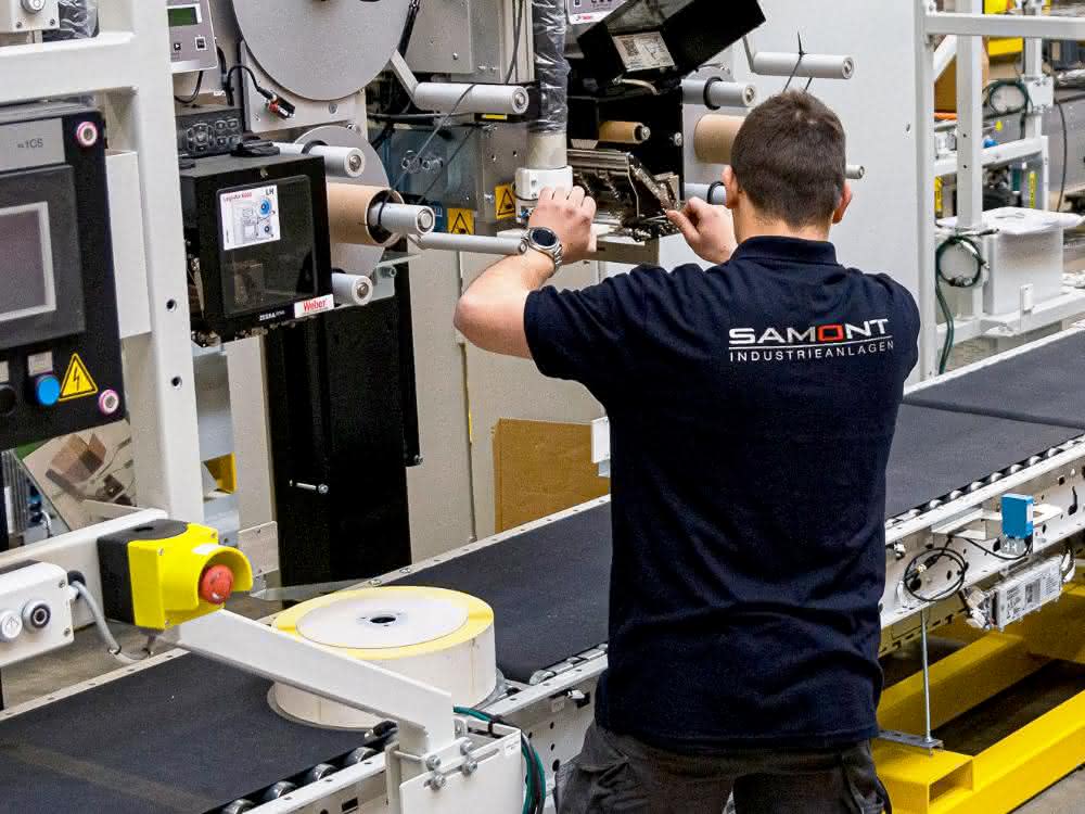 Intralogistics service provider Samont: growth spurt of 50 percent
