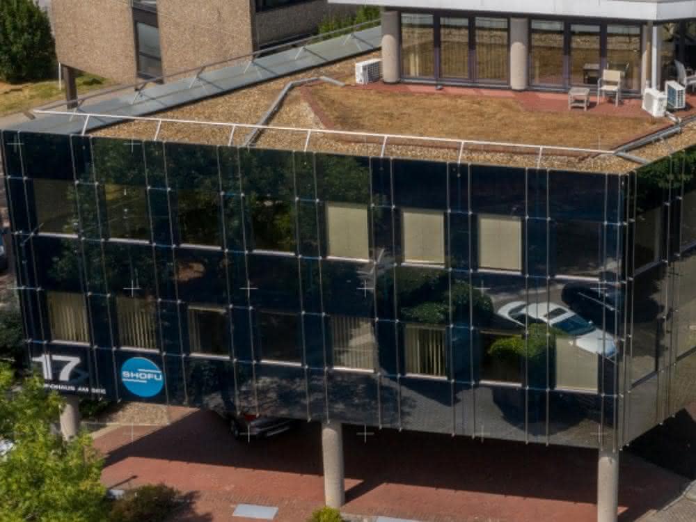 Gebäudeansicht (Standort des technisches Büros in Düsseldorf)