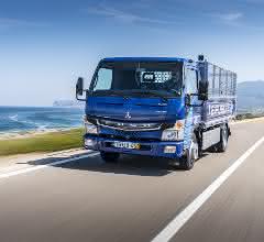 Anfang Juli übergab Daimler Trucks zehn vollelektrische Leicht-Lkw FUSO eCanter an die Stadtverwaltung von Lissabon.