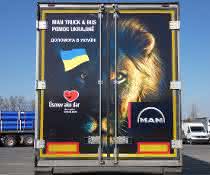 MAN hilft Ukrainern in Not