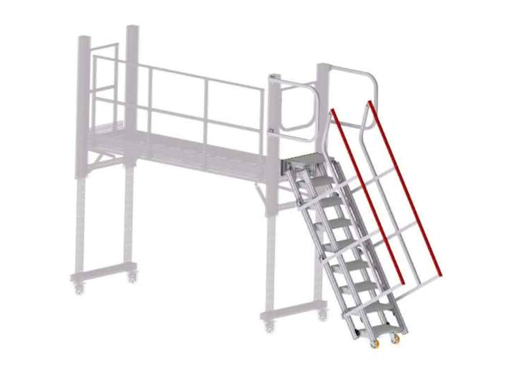 Einstieg via Vierholmtreppe