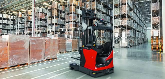 Counterbalanced truck