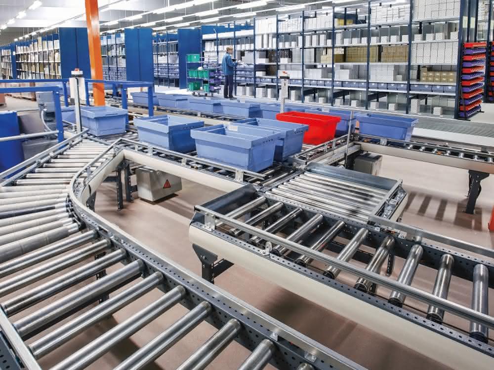 Jetzt auch Fördertechnik von META-Regalbau