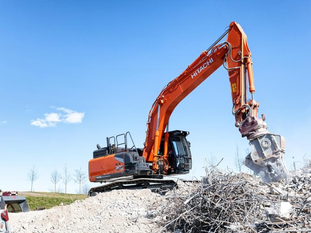 Hitachi Abbruchbagger