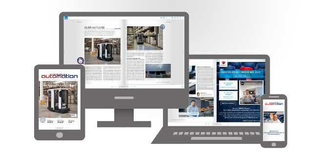 E-Paper-Ansicht auf Laptop, Tablet, Smartphone ...