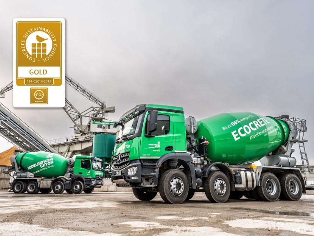 CSC-Zertifikat für Heidelberger Beton