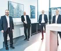 Lauda erweitert Geschäftsführung: Ralf Hermann tritt in die Geschäftsführung als CSO ein Gruppenbild der erweiterten Lauda-Geschäftsführung