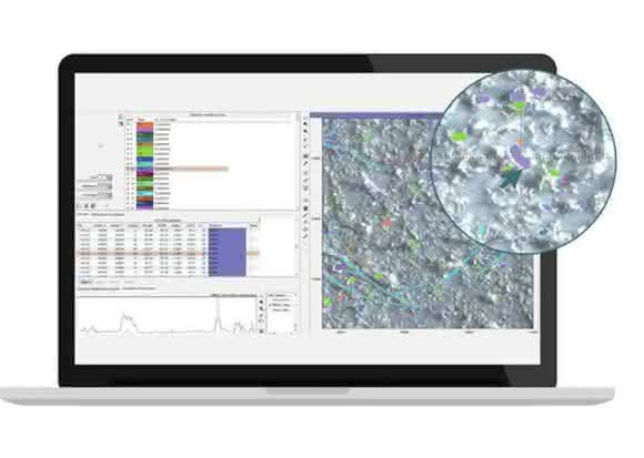 Software im FT-IR-Imaging: Maschinelles Lernen für die Mikroplastikanalytik