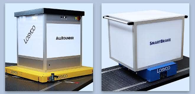 LogiMAT 2022: Conveying on rails Steering platform
