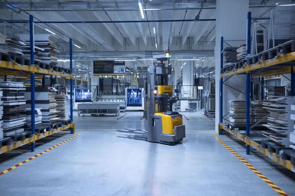 Viastore at Häcker Kitchens: Logistics efficiency for 10,000 kitchen units per day