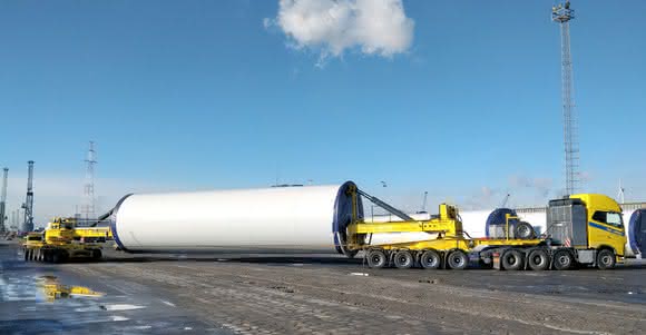 Mega-Windmill-Trailer MWT-XL von Nooteboom: Für den Transport neuer Dimensionen