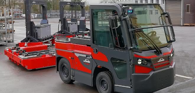 Electric tractors and platform trucks