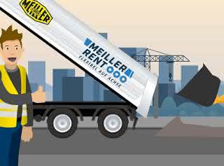 Neu: Meiller Rent: Mietangebot für Kippanhänger
