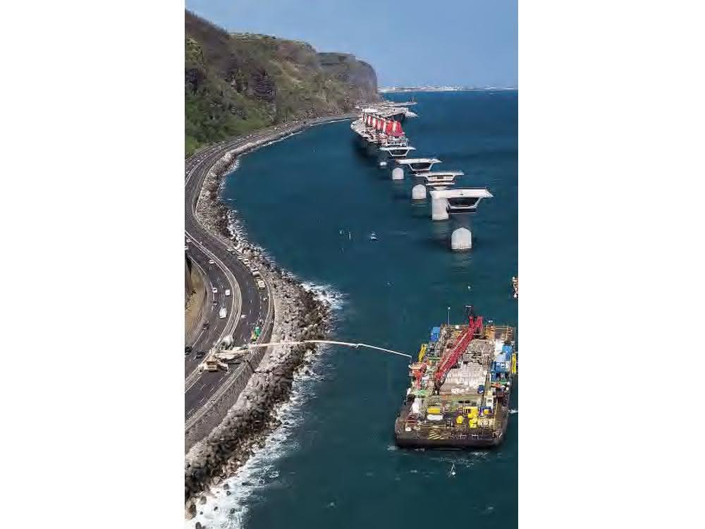 Autobahn auf dem Meer