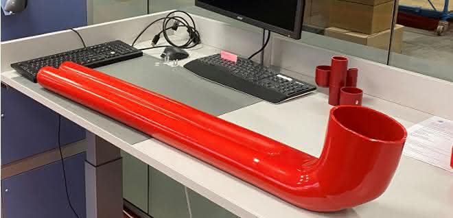 PVC-Alphorn optimiert die Gips-Herstellung PVC-Alphorn optimiert die Gips-Herstellung