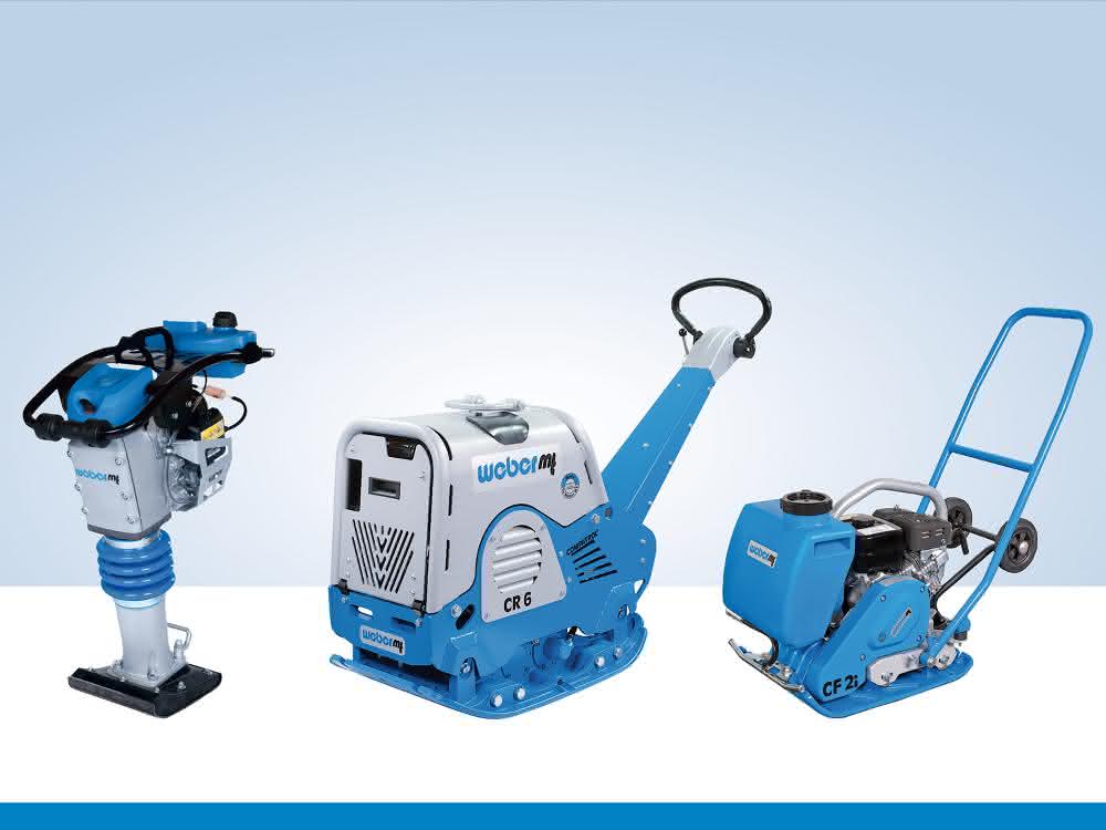 Ein breit gefächertes Angebot an Neuheiten gibt es von Weber MT auf der Intermat. (Abb.: Weber MT)