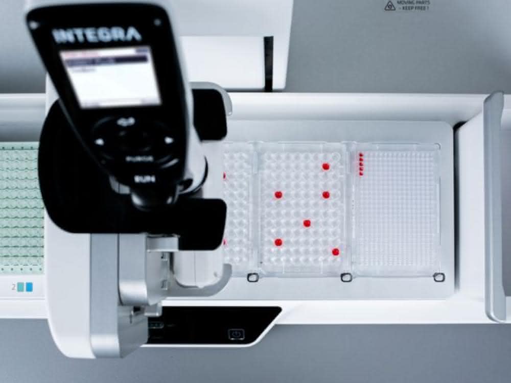 Anzeige: D-ONE Einkanal-Pipettiermodul