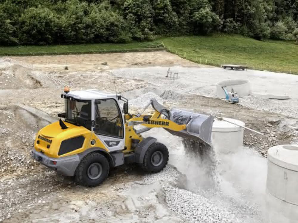 Kompakt laden mit Liebherr