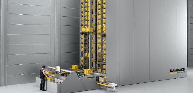 Storage and conveyor technology for container transportation