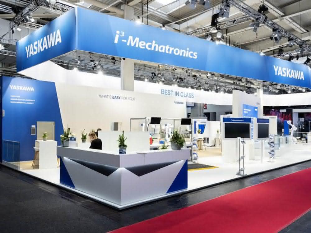 Yaskawa booth Yaskawa booth