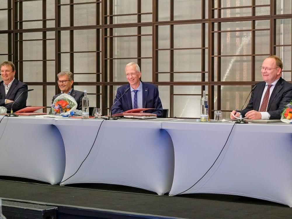 Rohrleitungsbauverband: Neuer rbv-Präsident: Fritz Eckard Lang übergibt den Staffelstab an Ralph Donath