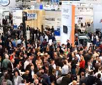 Logimat trade fair crowds Logimat trade fair crowds