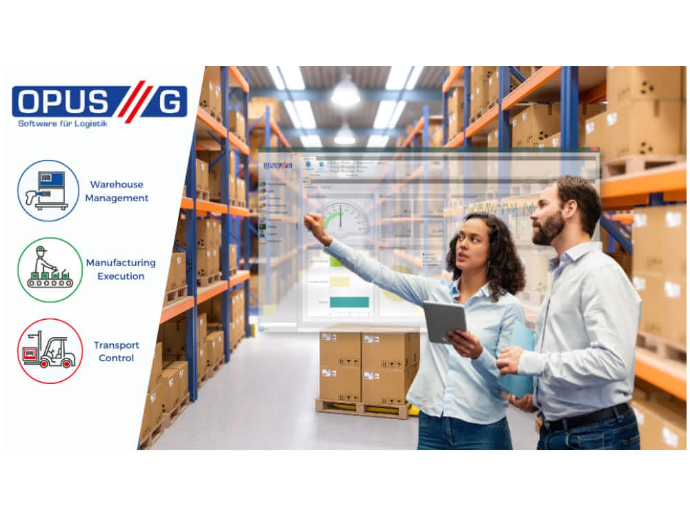 Anzeige: OPUS//G - DieSoftware für Ihren innerbetrieblichen Materialfluss in Lager und Produktion Anzeige: OPUS//G - DieSoftware für Ihren innerbetrieblichen Materialfluss in Lager und Produktion