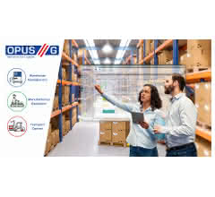 Display: OPUS//G - The software for your internal material flow in warehouse and production