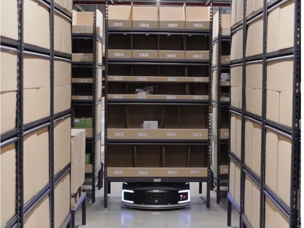 Logistics center: Geek+ automates order picking for German 3PL provider Bergler