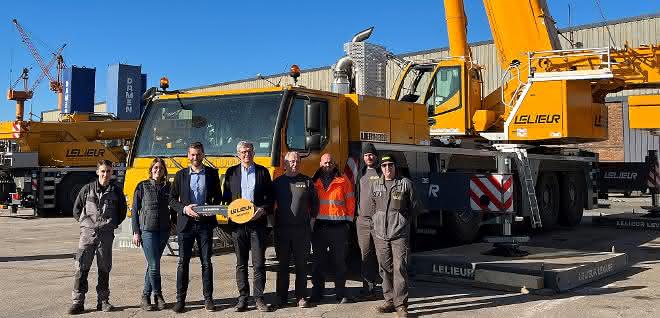 Erneuerung des Fuhrparks: Lelieur übernimmt Liebherr-Mobilkran LTM 1230-5.1
