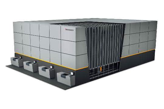 PowerCube compact container storage system