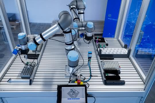 Robotiklösüng für das Probenhandling