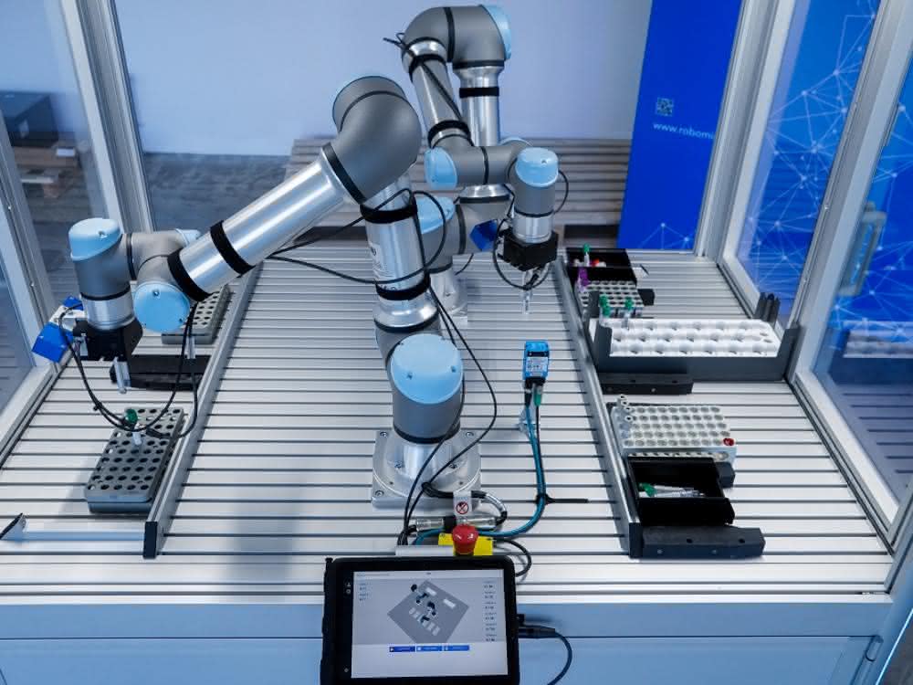 Proben- und Mikrotiterplatten-Handling: Robotik für automatisierte Abläufe im Labor Robotiklösüng für das Probenhandling