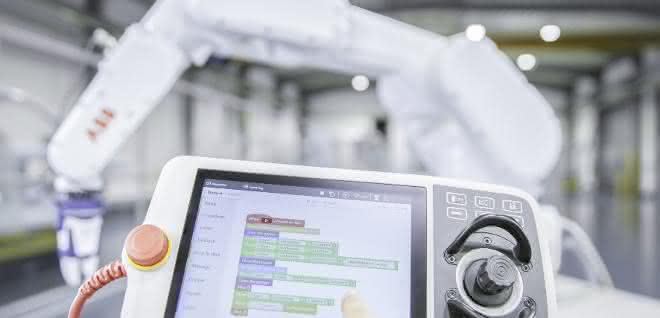 Industrial robot control Industrial robot control