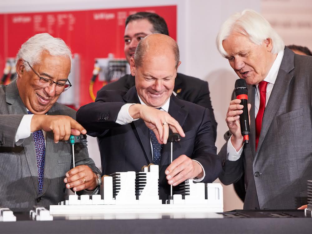 Olaf Scholz, Antonio Costa, Hans Beckhoff