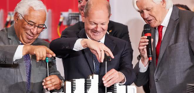 Olaf Scholz, Antonio Costa, Hans Beckhoff